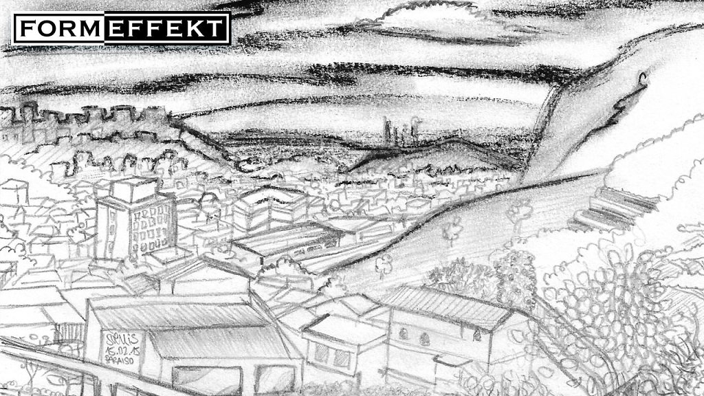 Guayaquil Paraiso - Kohle und Bleistift