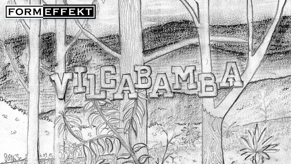 Vilcabamba - Kohle und Bleistift