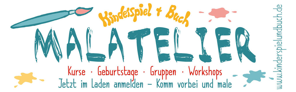 Kinderspiel + Buch - Outdoor Banner